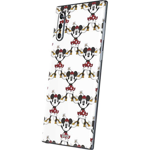 Disney Minnie Mouse Pattern Formation Galaxy Note 10 Skin